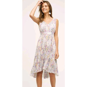 Plenty By Tracy Reese Women's V Neck Sleeveless Floral Dress Size 0